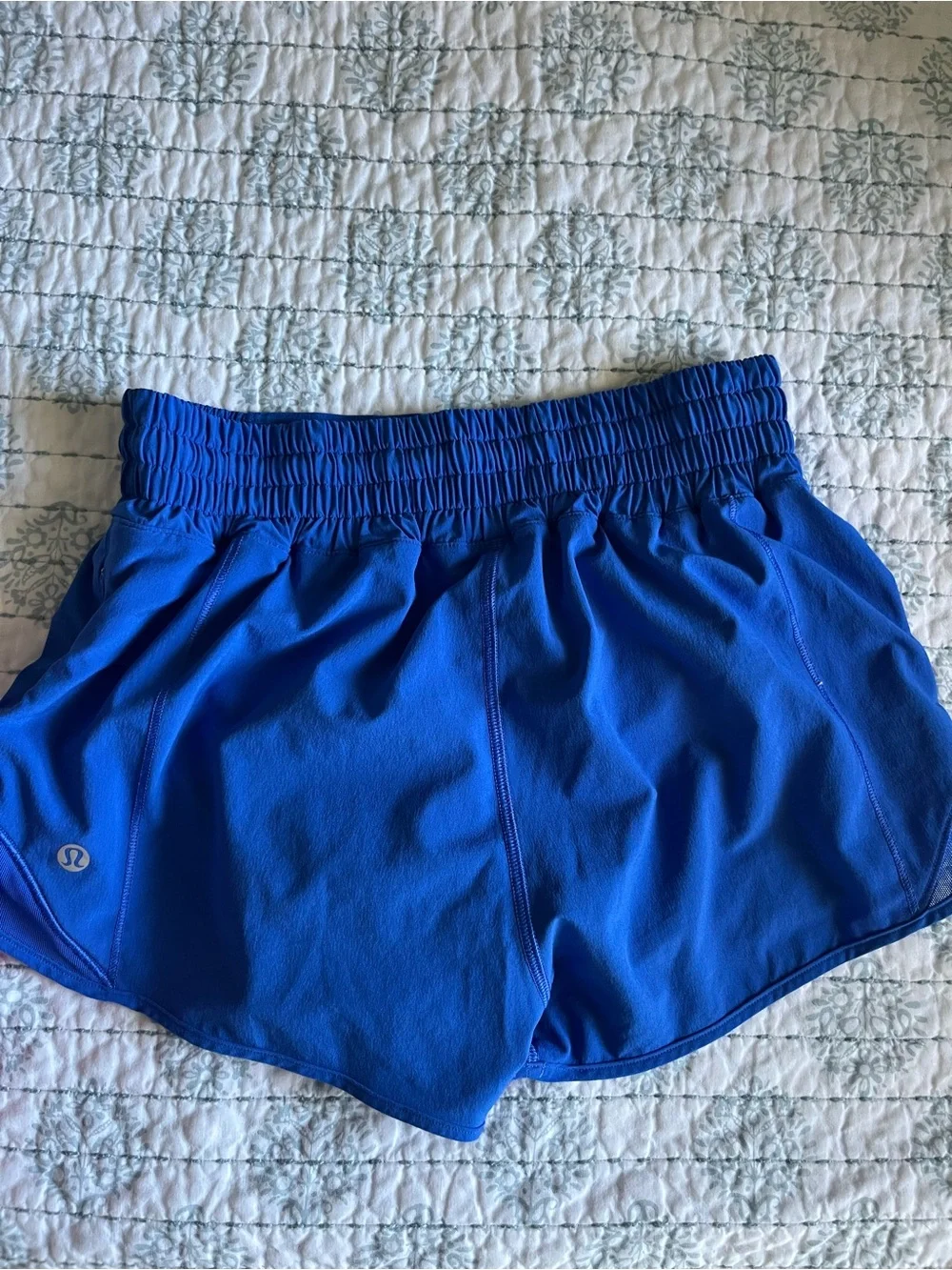 Lululemon Blue Hotty Hot Shorts - Picture 2 of 3